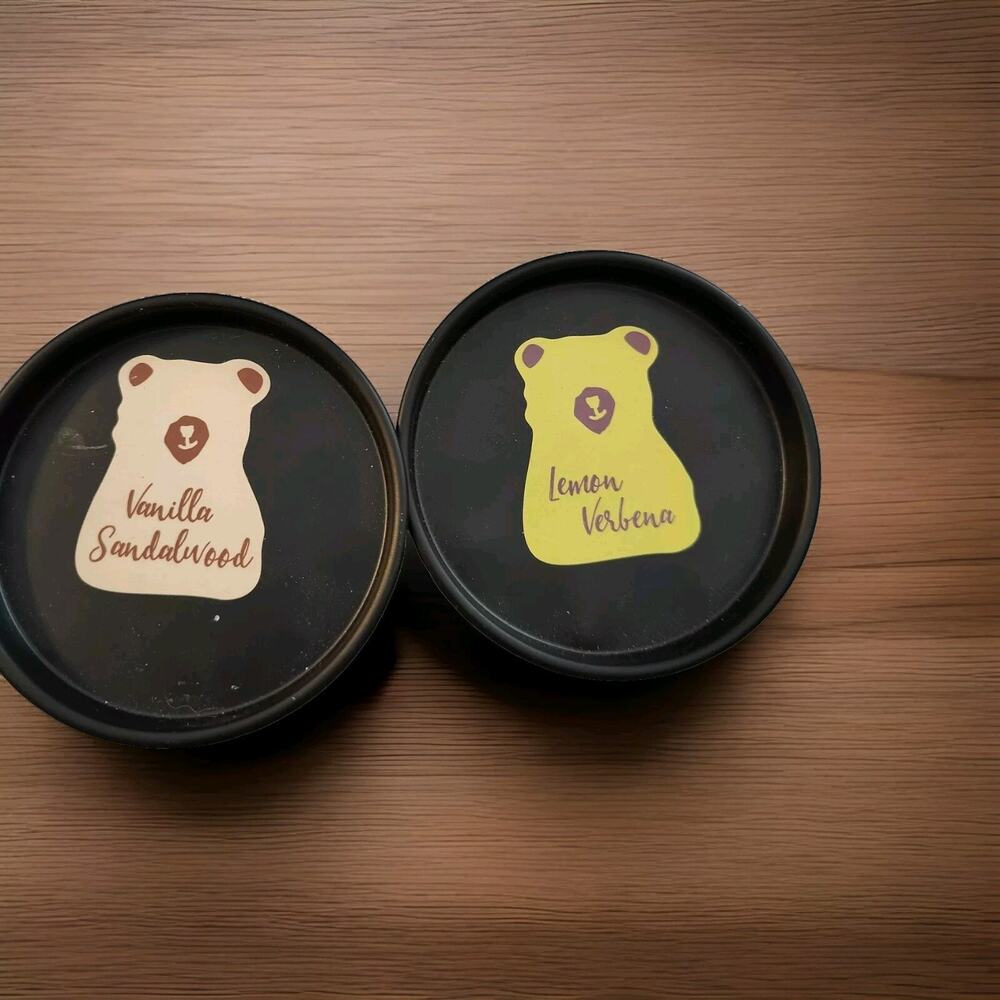 Happy Wax Bundle (2) Vanilla Sandalwood & Lemon Verbena Scented Soy Wax Melts